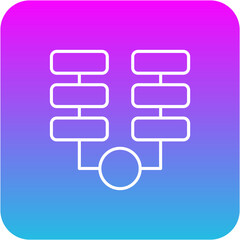 Obraz premium Process Icon