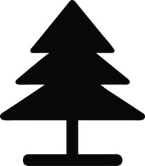 Fototapeta premium Evergreen and Tropical Trees Collection douglas fir tree, yew tree, juniper, larch, hemlock, banana, papaya, mango, cypress, coconut-palm