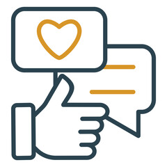 Obraz premium Like Icon