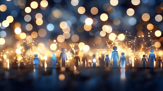 Connecting people in a digital landscape networking event virtual environment technology insights