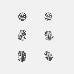 Fingerprint symbol