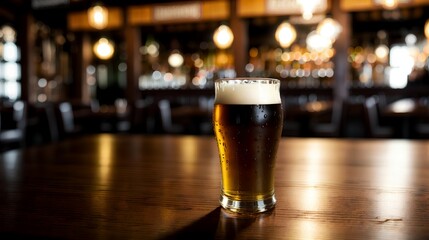 バーでのビール