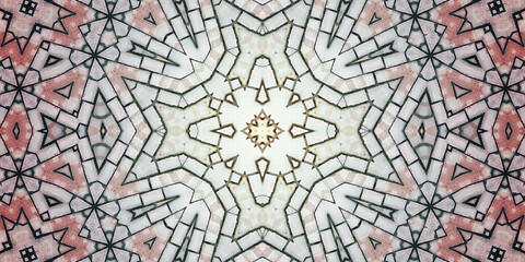 Seamless art pattern. Art flower. Texture artistic pattern