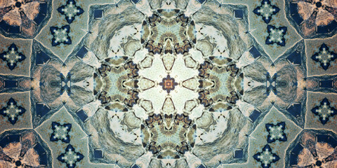 Seamless art pattern. Art flower. Texture artistic pattern