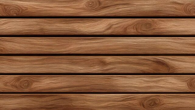 Close up view of horizontal wooden planks showing grain and texture; perfect for backgrounds and graphic design needs with natural wood patterns.