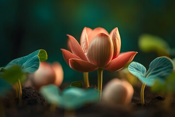 Obraz premium Growth, business, money.