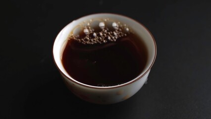 The process of pouring tea into a beautifully crafted traditional cup is quite an art. Media