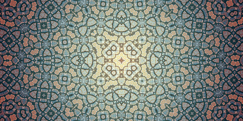 Seamless art pattern. Art flower. Texture artistic pattern