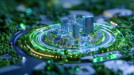 Eco-City: A Sustainable Urban Model