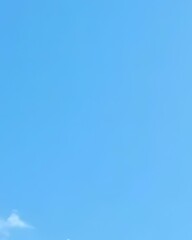 Azure Sky: A Serene Image of Clear Blue