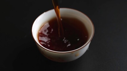 The process of pouring tea into a beautifully crafted traditional cup is quite an art. Media