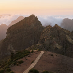 Pico do Areeiro , Madeira island