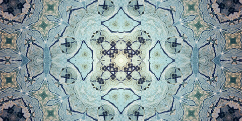 Seamless art pattern. Art flower. Texture artistic pattern