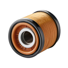 High-Quality Oil Filter for Efficient Engine Performance in Vehicles on transparent background