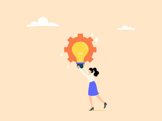 Innovation or product development with creative ideas or solutions to business problems