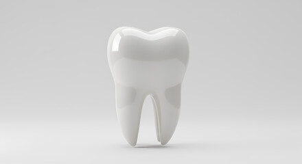 Healthy White Tooth Dental Care Image Background