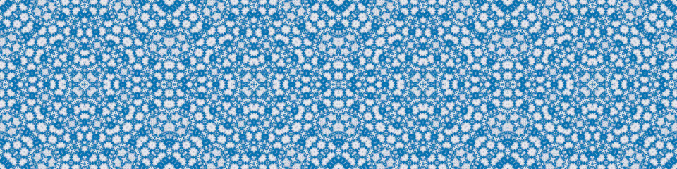 Seamless abstract ribbon pattern. Art ribbon. Symmetrical texture pattern