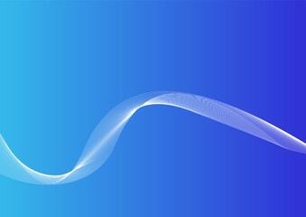 abstract light blue wave background