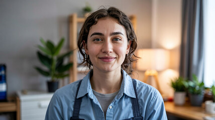 Soft smile after nailing a tough section