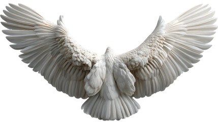 angel wings isolated