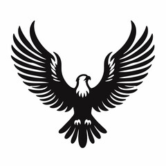Obraz premium A vector eagle.