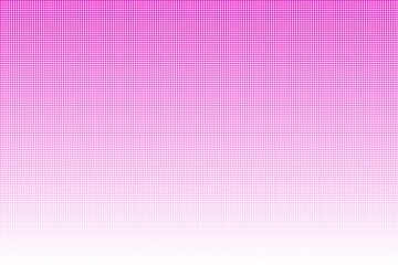 Halftone dotted gradient. Pink spraying dots halftone seamless horizontal geometric pattern background.