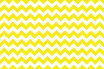 Yellow and white color Zig zag seamless pattern.