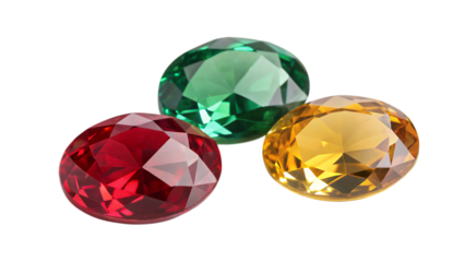 Precious gems sparkle vibrant colors luxurious and elegant design for jewelry