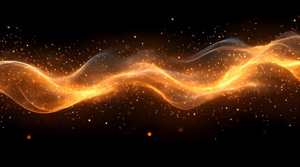 Obraz premium Abstract orange light design background