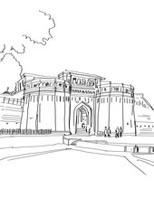 The Shaniwarwada Fort is a landmark site in Pune,Maharashtra, India. Built in 1732. built by the Peshwa Bajirao.