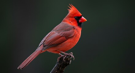 Stunning Northern Cardinal Profile: AI-