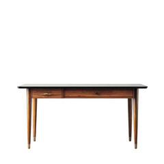 Fototapeta premium Collection of modern furniture, woods, chairs, tables, Book Keeping and Studio interior design