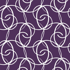 Seamless pattern with a simple abstract drawing. Vector illustration.