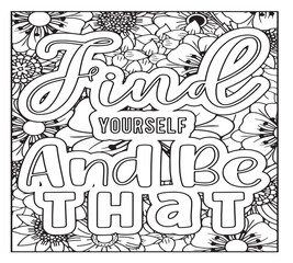 Motivational Quotes Coloring Pages For KDP