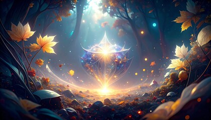 Obraz premium abstract fractal background
