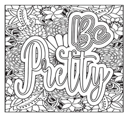Motivational Quotes Coloring Pages For KDP