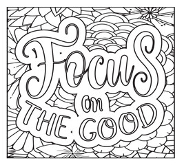 Motivational Quotes Coloring Pages For KDP