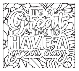 Motivational Quotes Coloring Pages For KDP