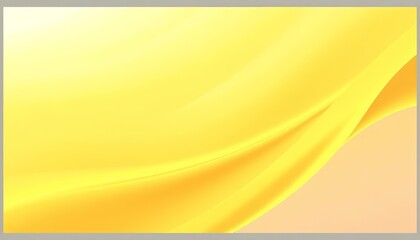 Elegant, soft yellow abstract background with smooth lines and grey border , light, website