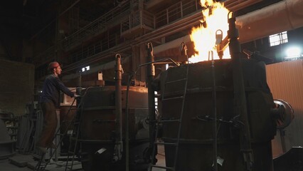Industrial Metalworking prominently uses Furnaces and Flames in various processes. Stock Clip