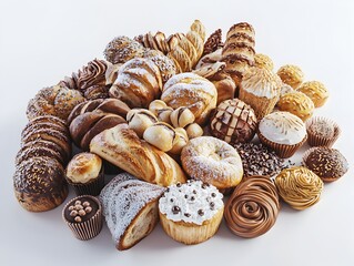 Fototapeta premium Photo of Assorted Fresh Baked Goods