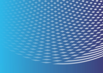 Fototapeta premium Light blue abstract backgorund with a geometric decoration