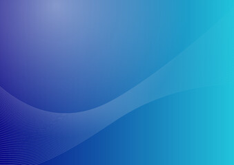 Blue abstract background with intertwined thin white lines