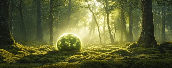 Enchanting Forest Scene