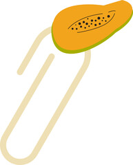 Cute Paperclip with Fruit