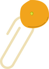 Cute Paperclip with Fruit