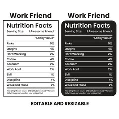 Work Friend Nutrition Facts,nutrition Label,twisted tea nutrition facts,nutrition calculator,