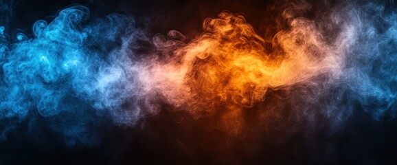 Abstract smoke design