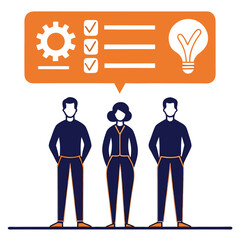 Teamwork Collaboration Planning Process Idea Generation