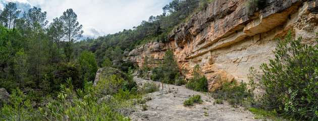 Beautiful landscape with rocks 